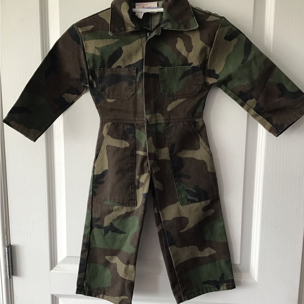 Kids Big Al Camouflage Jumpsuit